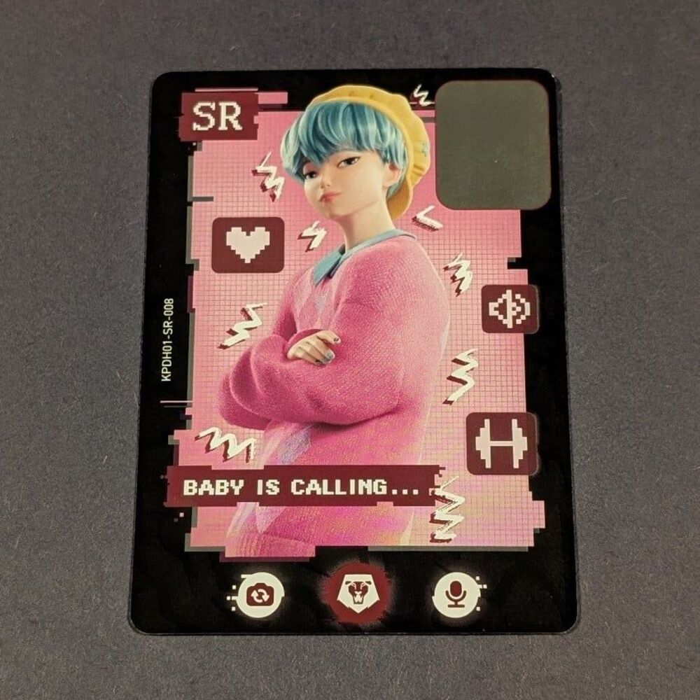 Kayou K-Pop Demon Hunters Baby Is Calling SR Card KPDH01-SR-008